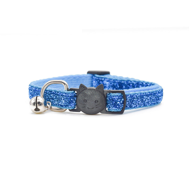 Adjustable Cat Collar with Bell – Durable & Stylish